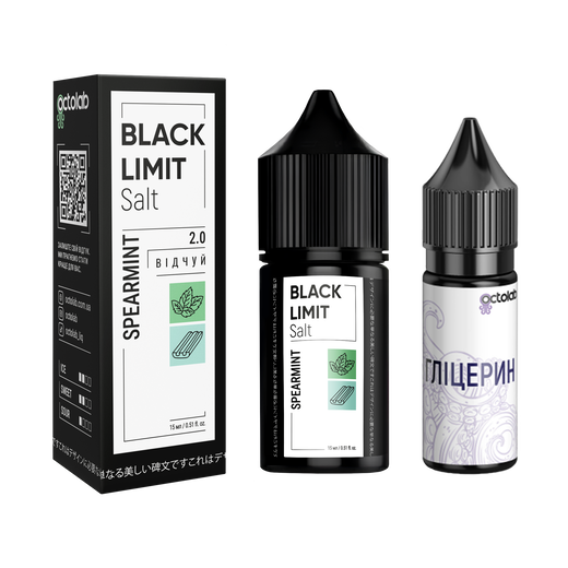 Рідина Octobar Black Limit 30 мл Salt (Набір)