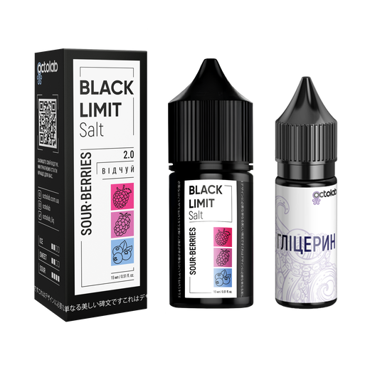 Рідина Octobar Black Limit 30 мл Salt (Набір)