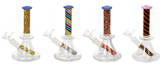 Бонг стеклянный Amsterdam Limited Edition Mixed Bubbler