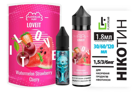 Набір для самозамісу Flavorlab Love IT 60 мл на органічному нікотині