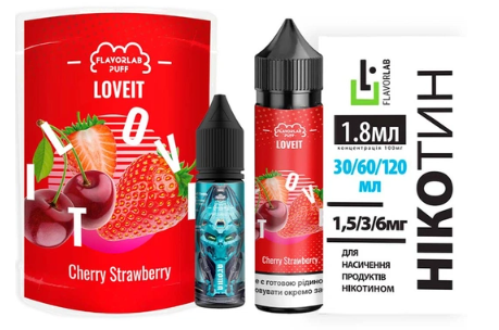 Набір для самозамісу Flavorlab Love IT 60 мл на органічному нікотині