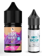 Набір для самозамісу Vape Mix Kit 30 мл на сольовому нікотині