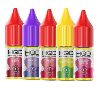 Набір для самозамісу HQD Refilllable E-Liquid 10 мл на сольовому нікотині