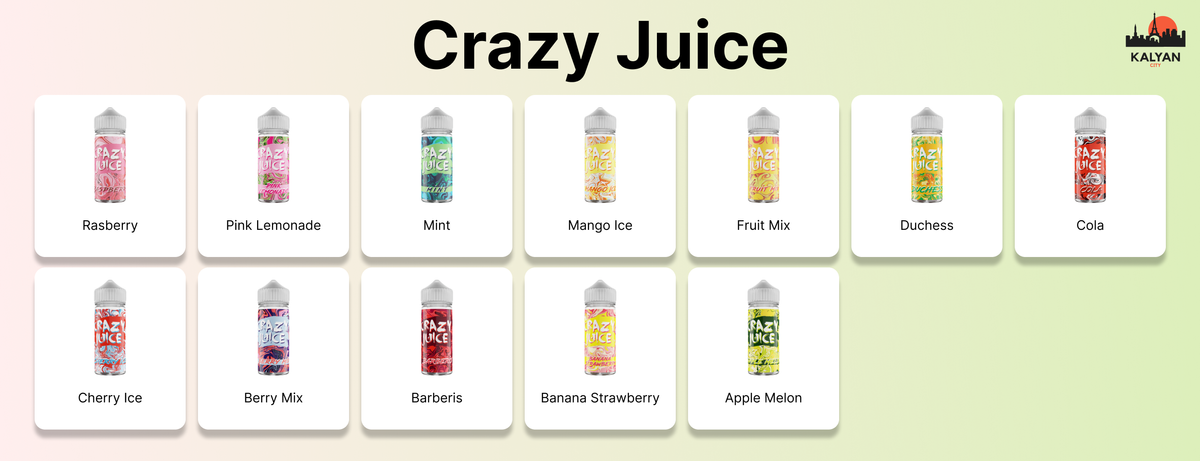 Купити рідину Crazy Juice 120 мл 