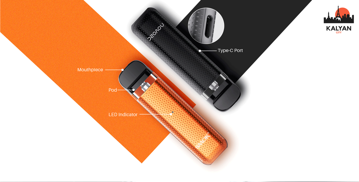 Pod-система Smok Novo 2C Pod Kit Компоненти