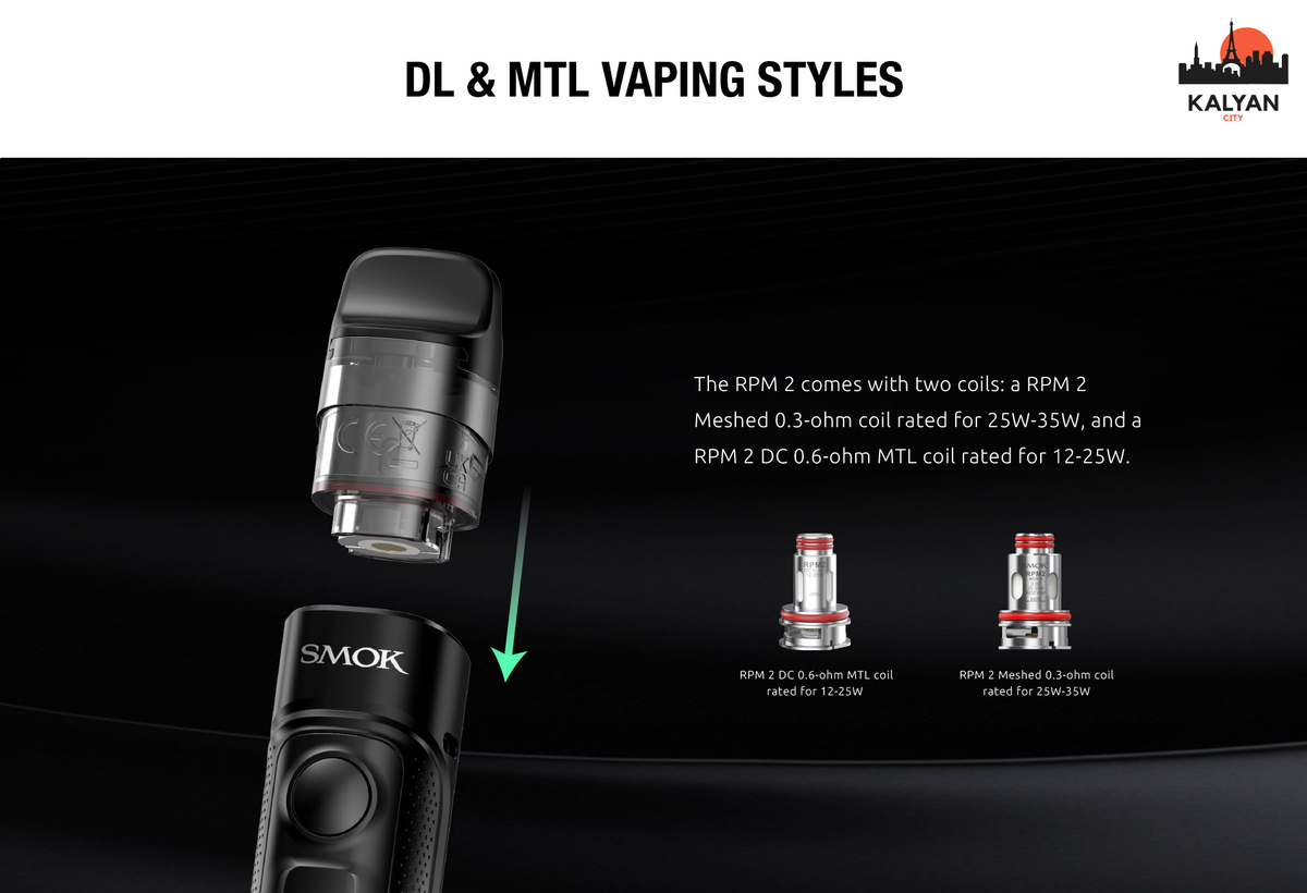 Pod-система Smok RPM C Pod Kit Испаритель