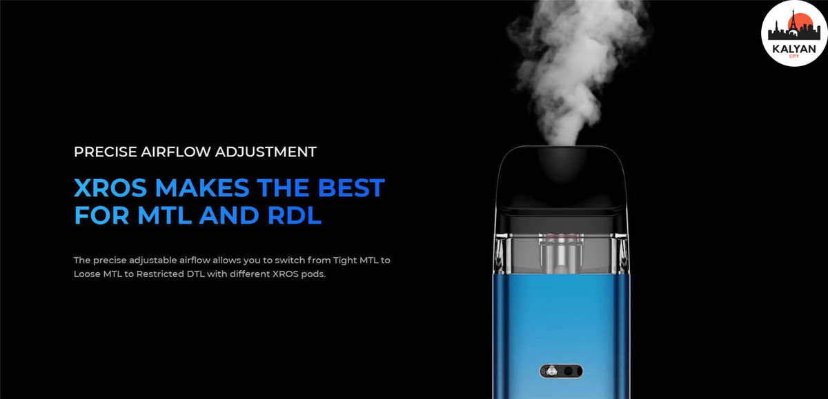 Pod-система Vaporesso XROS 3 Pod Kit Затяжка