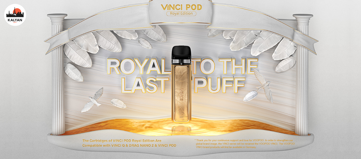 Pod-система VooPoo Vinci Royal Edition Дизайн