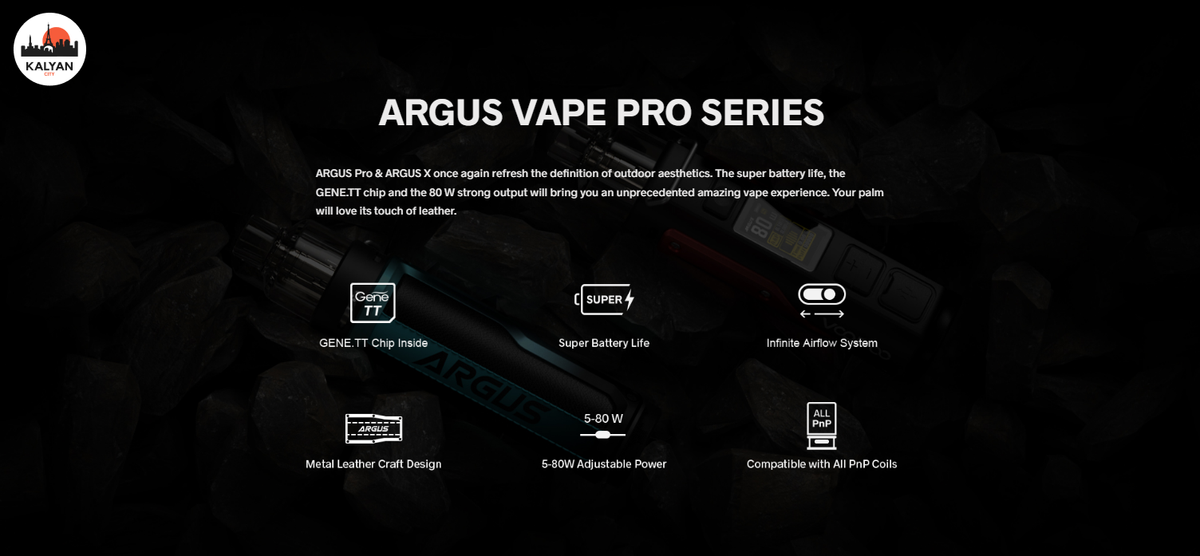 Купити под-систему VooPoo Argus Pro Безпека
