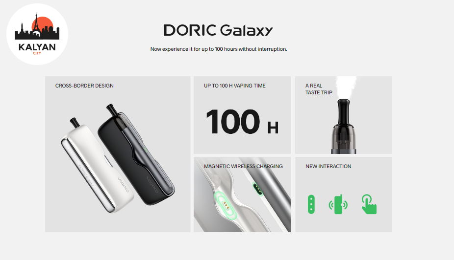 Под-система VooPoo Doric Galaxy Характеристики