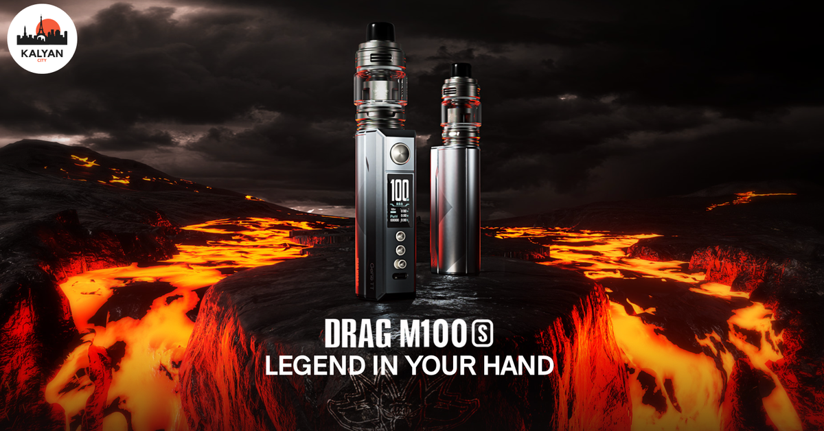 Pod-система VooPoo Drag M100S Дизайн