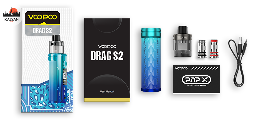 Pod-система VooPoo Drag S2 Комплектація