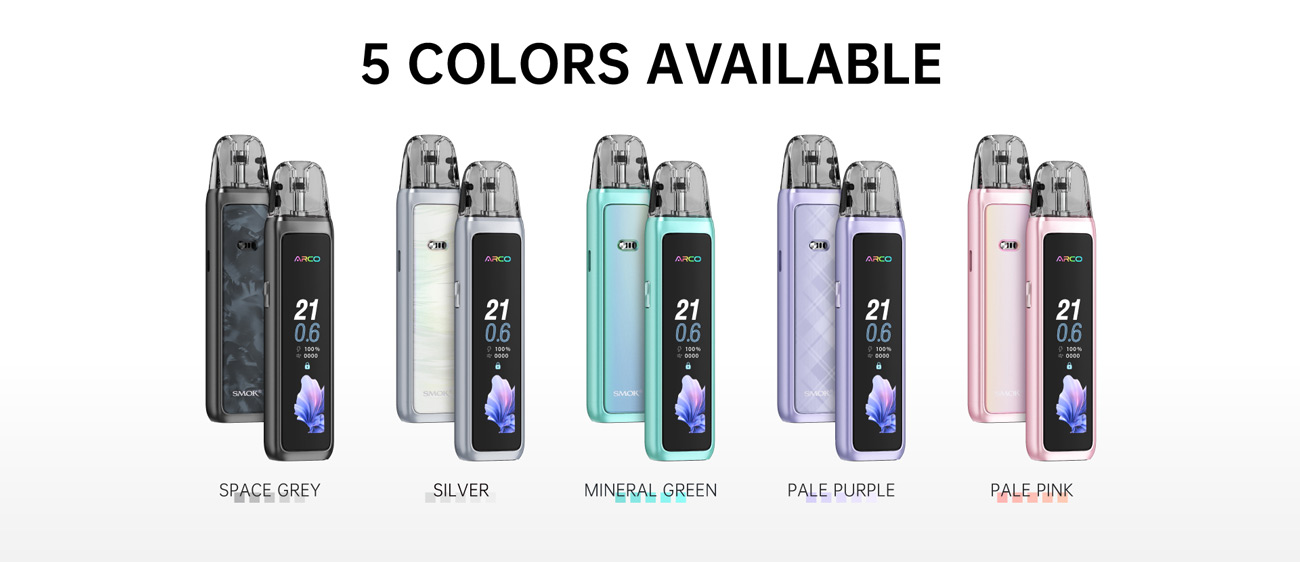 Кольори подіка Smok Arco Max