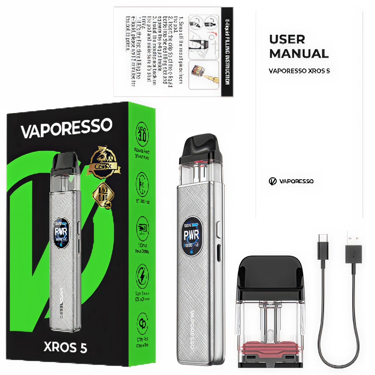 Комплектация Vaporesso XROS 5