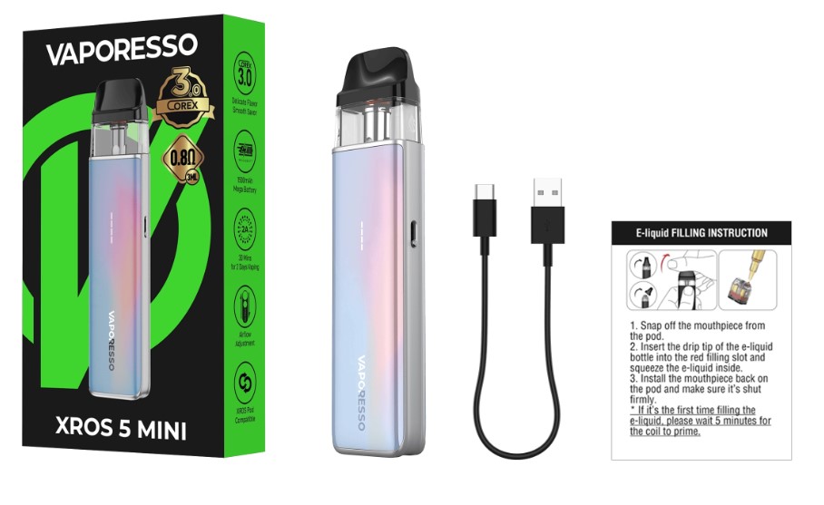 Что входит в комплект пода 5 Mini?
