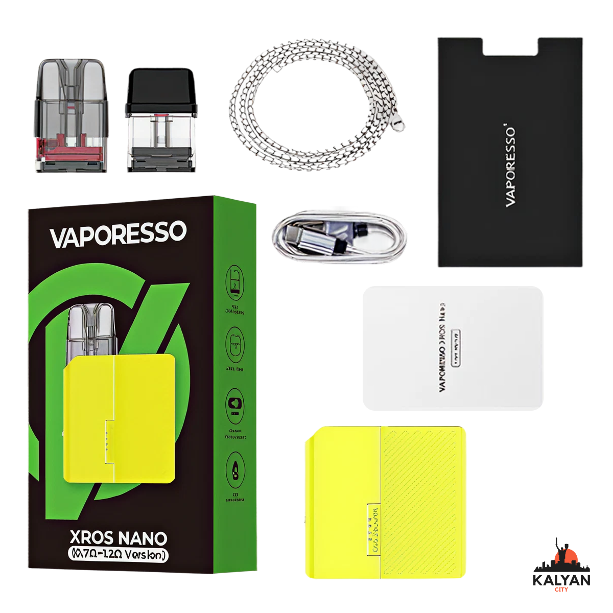 Комплектация Vaporesso XROS Nano Pod Kit