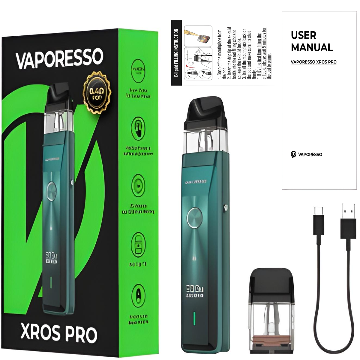 Комплектация Xros Pro Pod Kit