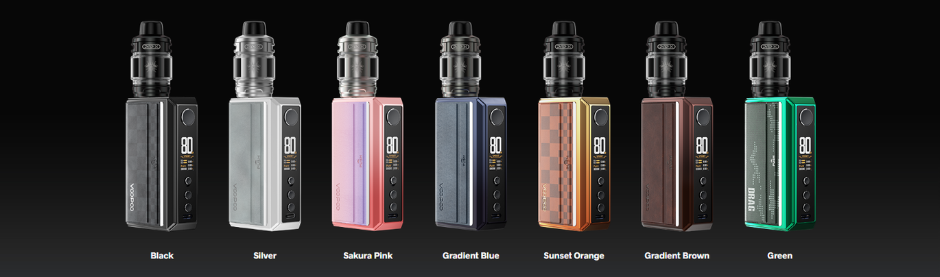 Цветовые решения VooPoo Drag 5