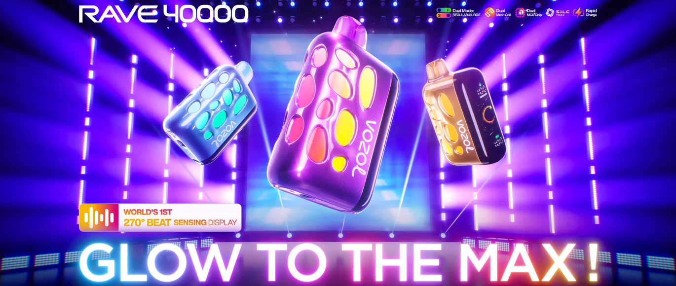 VOZOL RAVE 40000