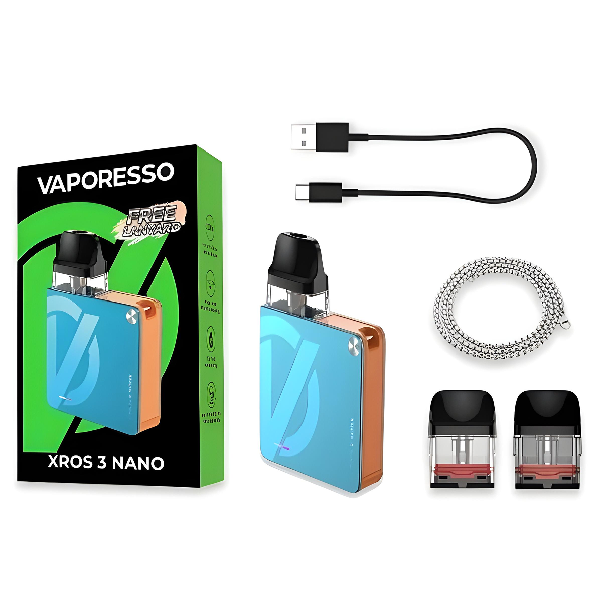 Комплектация vaporesso nano 3
