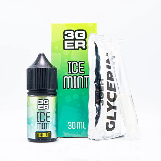 Набір 3GER Ice Mint (Холодна м'ята) 30 мл 50 мг