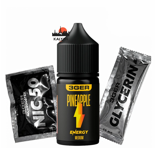 Набор 3Ger Pineapple Energy (Ананасовый энергетик) 30 мл 50 мг