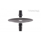Адаптер із перехідником під чашу для кальяну Yahya Nozzle Blue (Синій)