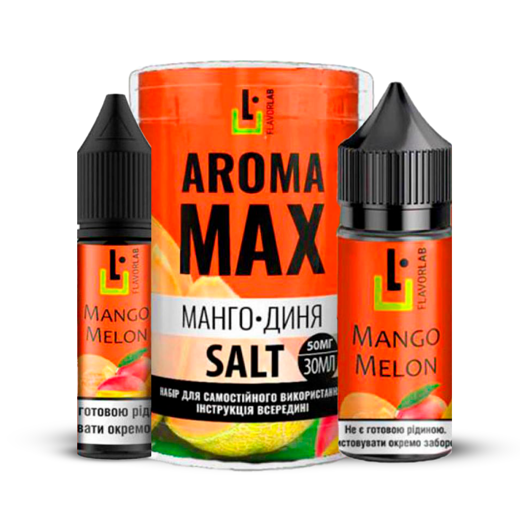 Набір Aroma MAX без нікотину Mango Melon (Манго Диня) 30мл