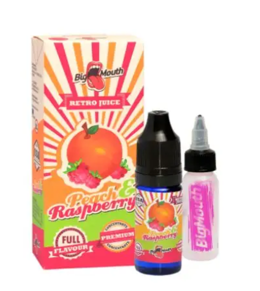 Ароматизатор Big Mouth Retro Juice 10мл Peach and Raspberry (Персик Малина)