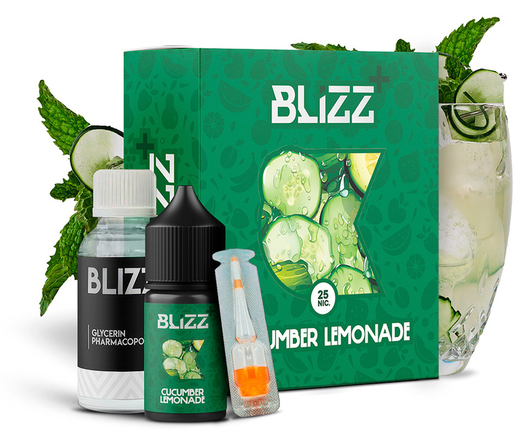 Набір Blizz Plus Cucumber Lemonade (Огірковий лимонад) 30 мл 25 мг