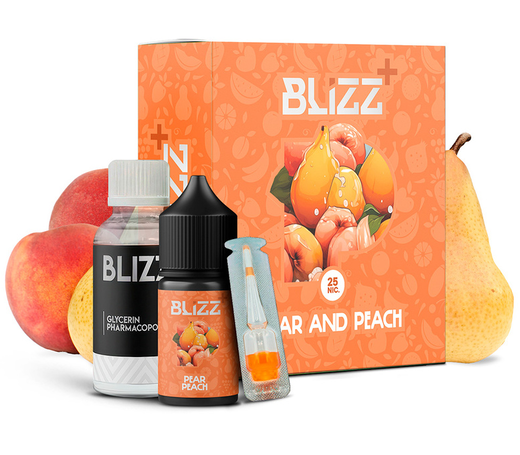 Набір Blizz Plus Pear Peach (Груша Персик) 30 мл 25 мг