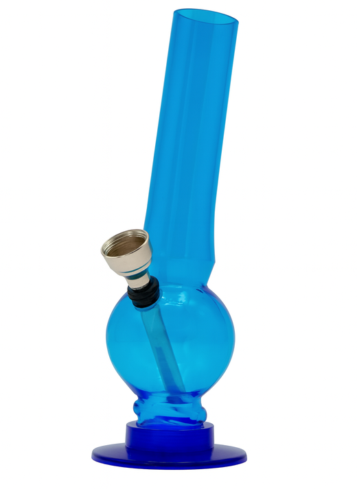 Бонг акриловый Amsterdam Acrylic Skull Blue (Синий)