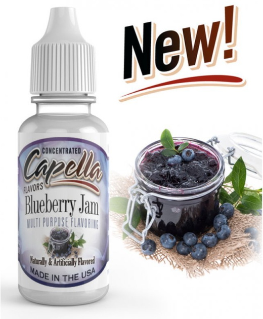 Ароматизатор Capella 10мл Blueberry Jam (Черничный джем)