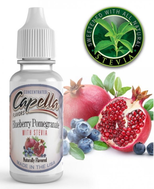 Ароматизатор Capella 10мл Blueberry Pomegranate with Srevia (Черника Гранат Сладость)