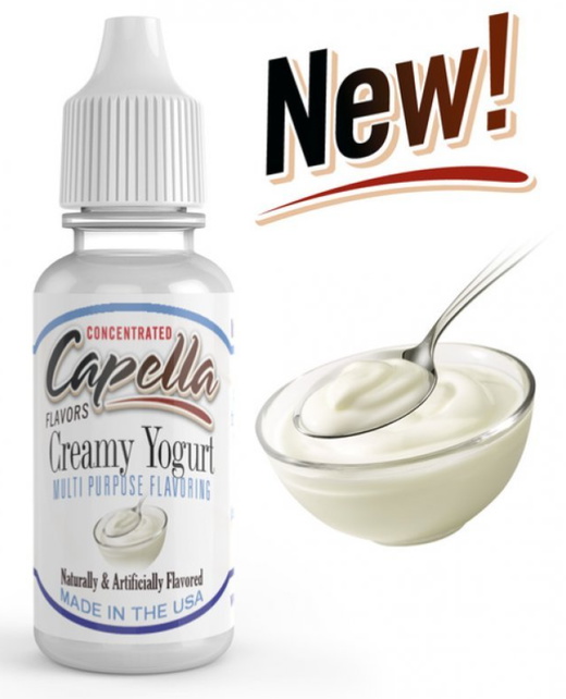 Ароматизатор Capella 10мл Creamy Yogurt (Сливочный йогурт)