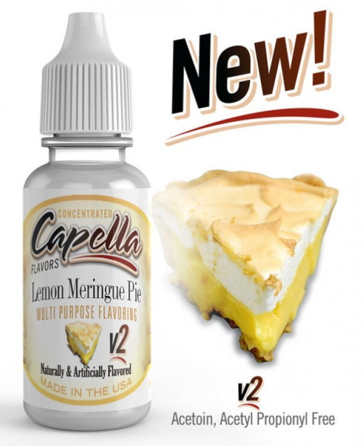 Ароматизатор Capella 10мл Lemon Meringue Pie (Лимонный пирог с безе)