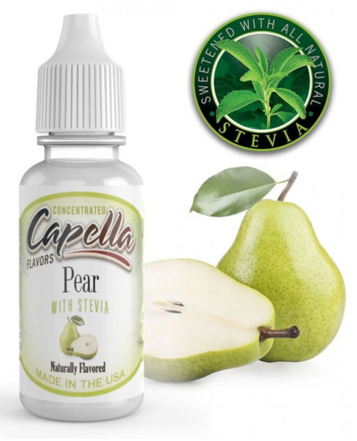 Ароматизатор Capella 10мл Pear with Stevia (Солодка груша)