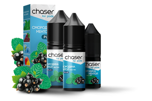 Рідина Chaser 10 мл 50 мг зі смаком Ментола Смородини (Menthol Currant)