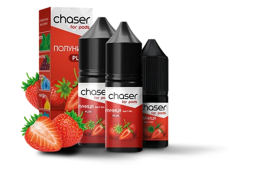 Рідина Chaser 10 мл 50 мг зі смаком Полуниця (Strawberry)