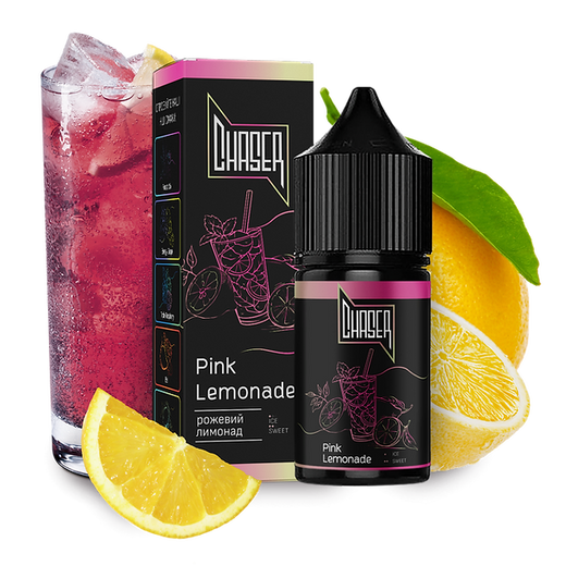 Рідина Chaser Black Salt 15 мл 30 мг зі смаком Рожевого Лимонаду (Pink Lemonade)