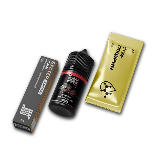 Набір сольової рідини Chaser Black Wild Strawberry Mint (Суниця М'ята) 30 мл 50 мг
