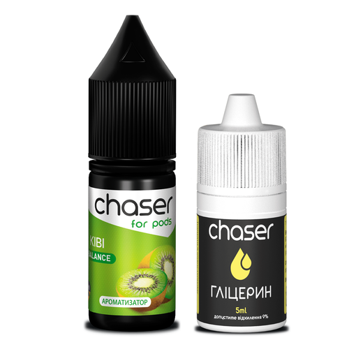 Набор Chaser For Pods без никотина Kiwi (Киви) 10мл