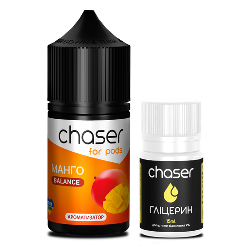 Набор Chaser For Pods без никотина Mango (Манго) 30мл