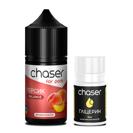 Набор Chaser For Pods без никотина Peach (Персик) 30мл