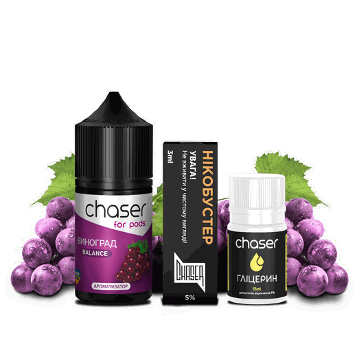 Набор Chaser For Pods Grapes (Виноград) 30мл