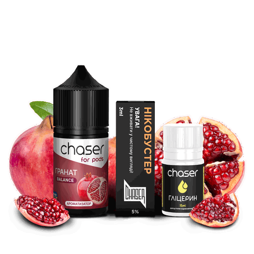 Набор Chaser For Pods Pomegranate (Гранат) 30мл