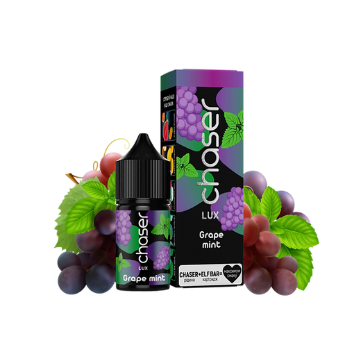 Рідина Chaser Lux 11 мл 30 мг зі смаком Винограду і М'яти (Grape Mint)