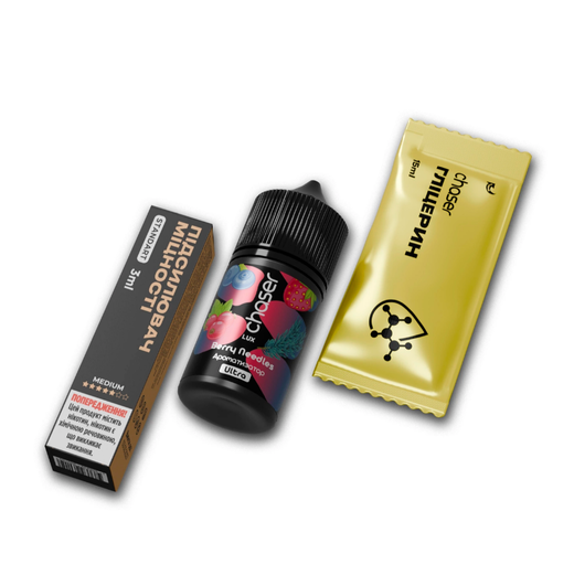 Набір рідини Chaser Lux Berry Needles (Лісові ягоди Хвоя) 30 мл 65 мг