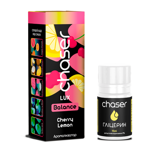 Набор Chaser Lux без никотина Cherry Lemon (Вишня Лимон) 30мл