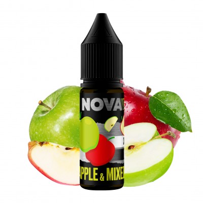 Рідина Chaser Nova Salt 15 мл 50 мг зі смаком Яблучного міксу (Apple Mixed)